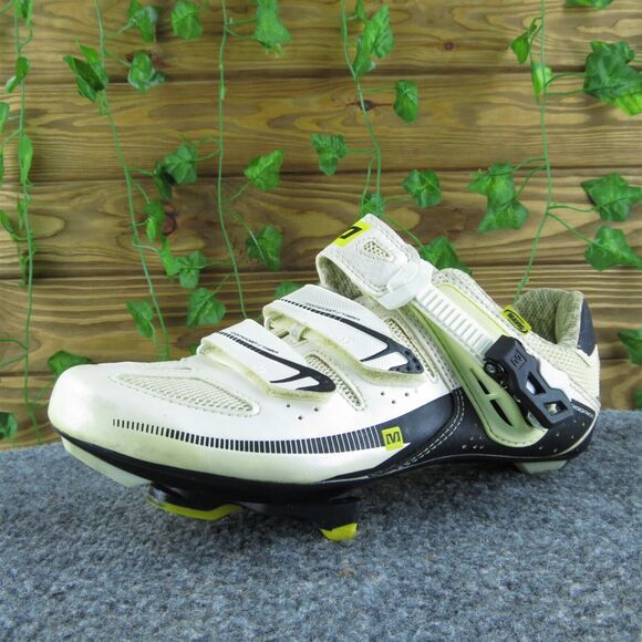 Mavic Women's Ergo Ride Sneaker White Synthetic Size 6M‎ Used 2025 - Picture 1 of 6